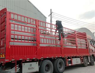 木质免漆防火门整车发货